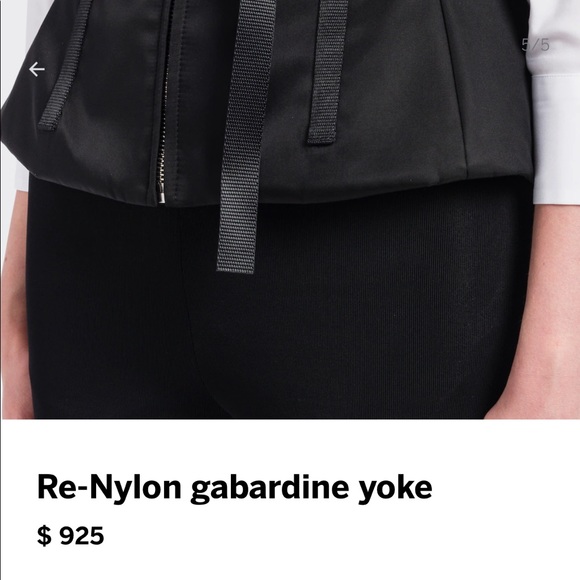 PRADA Re-Nylon gabardine yoke sz38 - Picture 8 of 9